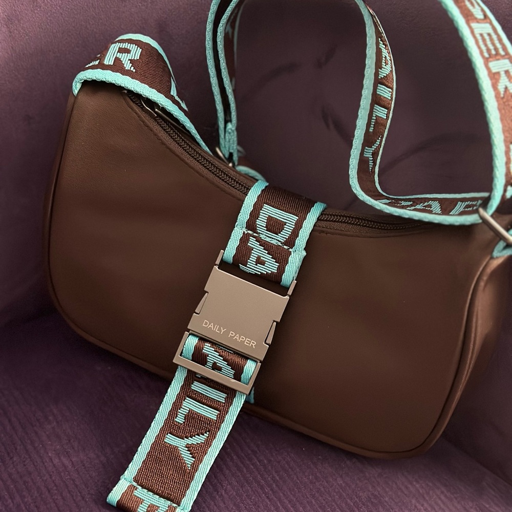 Daily Paper Brown Shoulder Bag